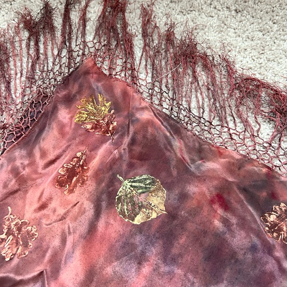 Silk scarf with hand painting from Sedona - Picture 8 of 15